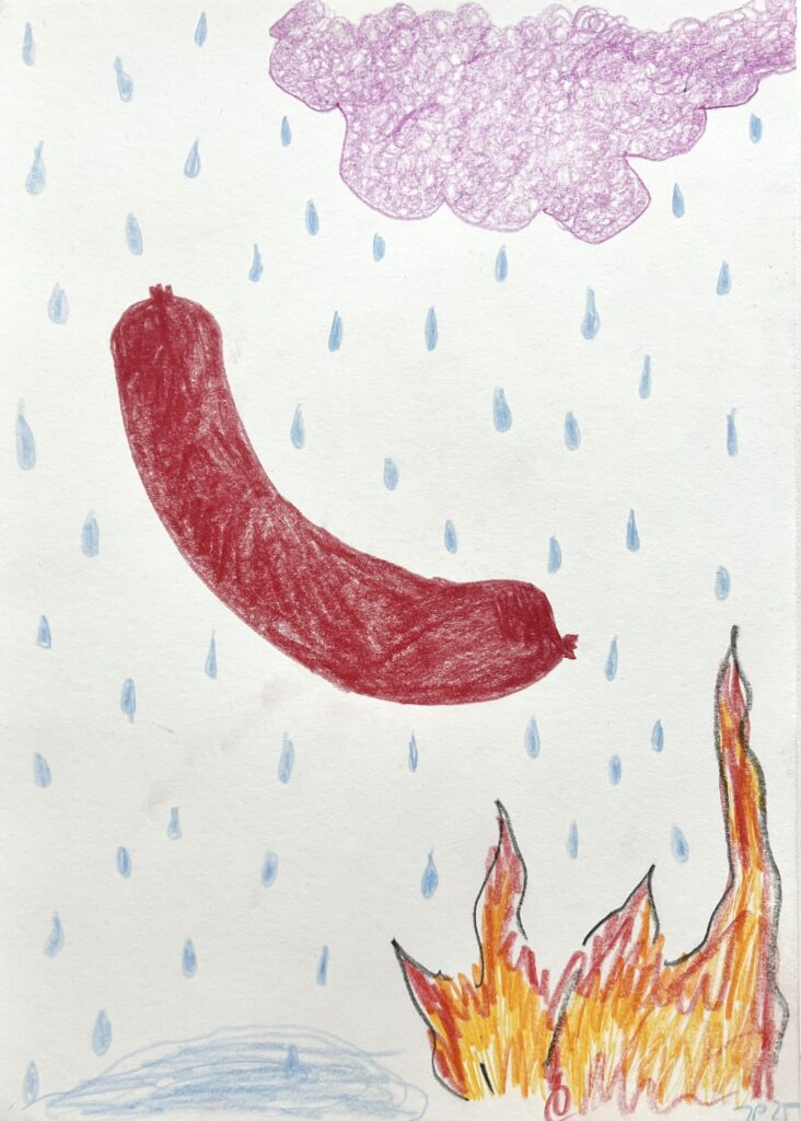 Josefine Pytlik – Eine Wurst im Regen